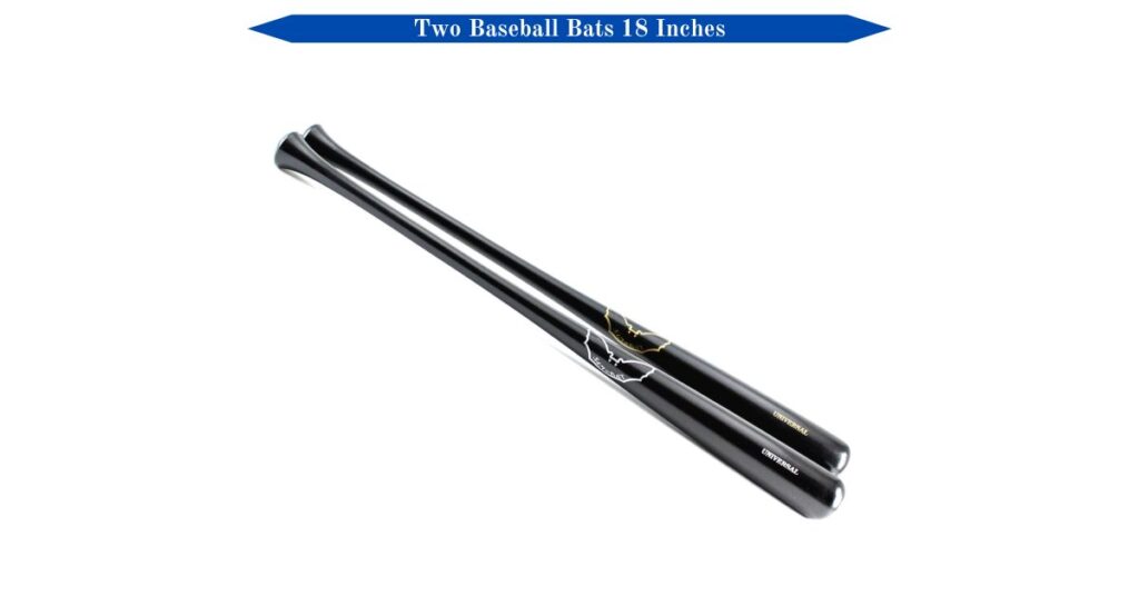 two-baseball-bats-18-inches